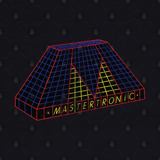 Retro Computer Games Mastertronic Logo Vintage by Meta Cortex